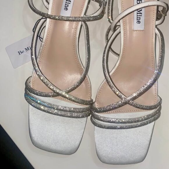 NEW Sparkly Bridal/Holiday Heels Size 11 (ASOS Be Mine Collection) - Picture 2 of 6